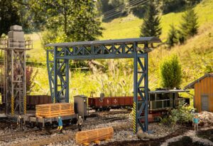 Gru a cavalletto scala G Faller
