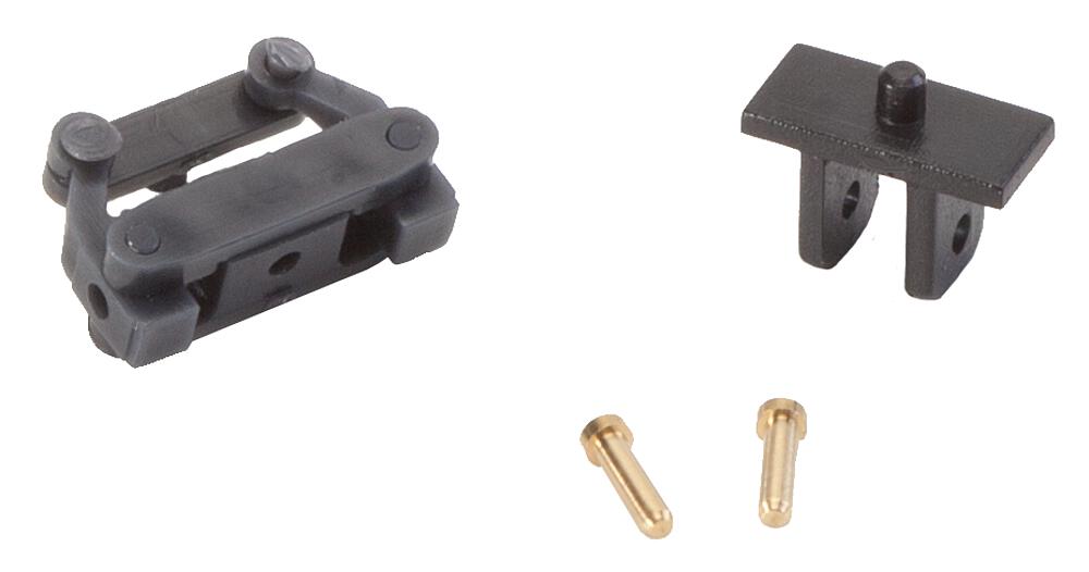 Assale anteriore, assemblato per scala N senza ruote (8 mm) DS Modellismo Assale anteriore, assemblato scala N