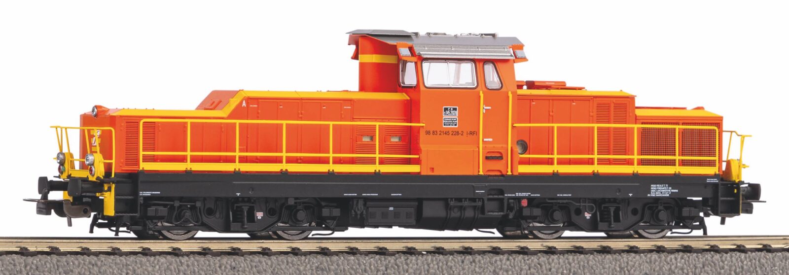 Locomotiva Diesel D.145.2028 FS Epoca VI Scala H0 DS Modellismo Locomotiva Diesel D.145.2028 FS scala H0