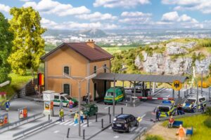 Posto di controllo di frontiera scala H0