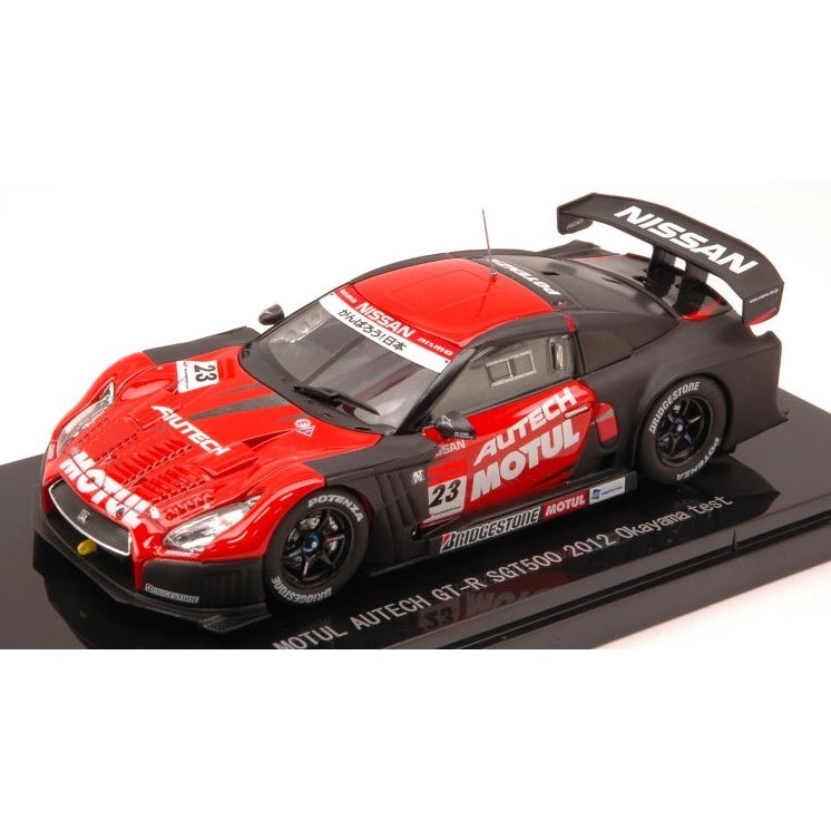 Nissan GT-R N.23 SGT500 2012 Okayama Test 1:43 DS Modellismo Nissan GT-R N.23 SGT500 2012 Okayama Test 1:43