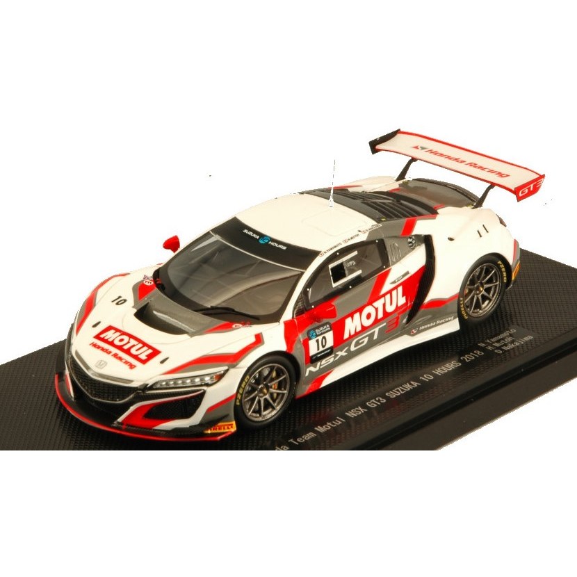 Honda NSX GT3 N.10 10 H Suzuka 2018 Yamamoto-Mutoh-Nakajima 1:43 DS Modellismo Honda NSX GT3 N.10 10 H Suzuka 2018 Yamamoto-Mutoh-Nakajima 1:43