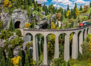 Set di viadotti Landwasser scala N Faller