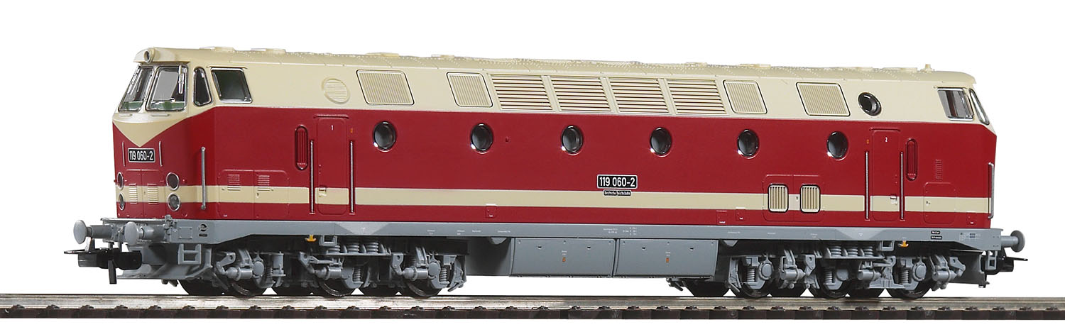 Locomotiva Diesel BR 119 DR Epoca IV Scala H0 DS Modellismo Locomotiva Diesel BR 119 DR Epoca scala H0