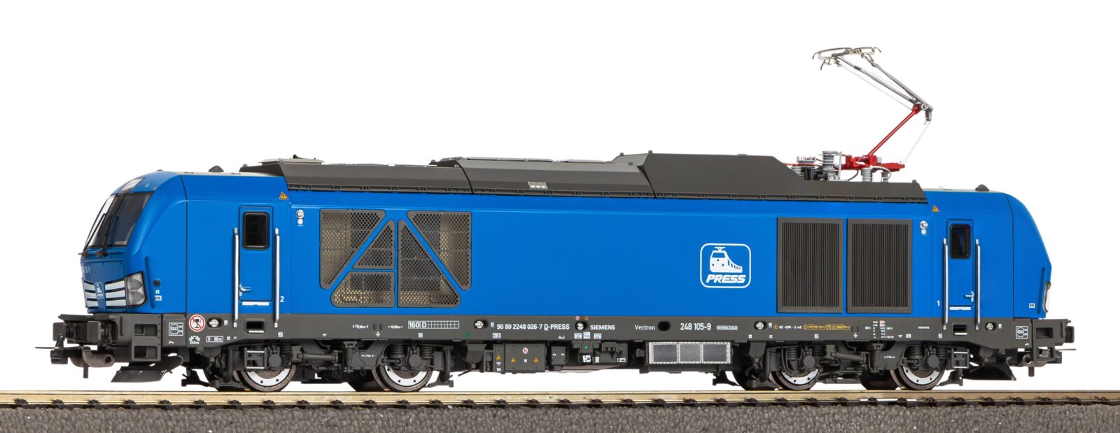 Locomotiva a doppia trazione "dual mode" / Sound BR 248 Press Epoca VI Scala H0 DS Modellismo Locomotiva a doppia trazione "dual scala H0