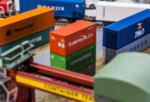 Container da 20' "HAMBURG SÜD" scala H0