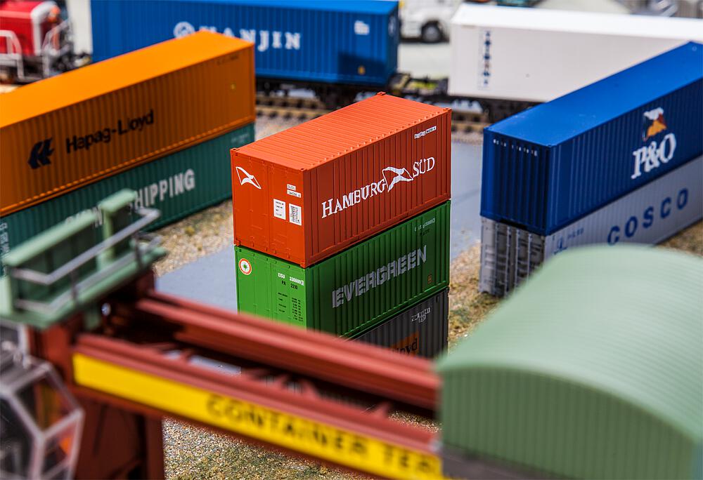 Container da 20' "HAMBURG SÜD" Scala H0 DS Modellismo Container da 20' "HAMBURG SÜD" scala H0