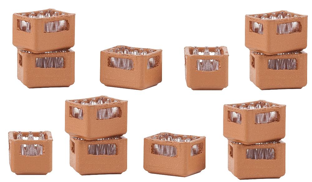 Set di cassette per bibite Scala H0 DS Modellismo Set di cassette per bibite scala H0 Faller