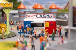 Carrello per la Vendita di Crêpes scala H0