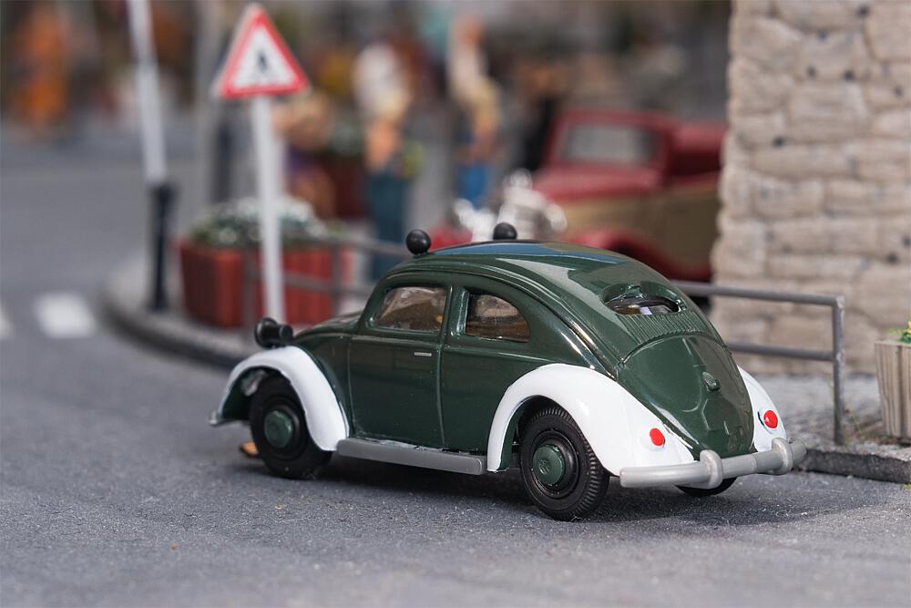 Maggiolino VW Polizia (BUSCH) Scala H0 DS Modellismo Maggiolino VW Polizia (BUSCH) scala H0