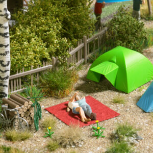 Set d'azione: Tenda romantica scala H0 Busch