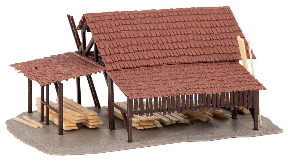 Set promozionale Segheria Scala H0 DS Modellismo Set promozionale Segheria scala H0 Faller