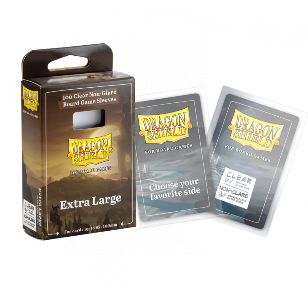 DS Board Game Sleeves - Extra Large 63X100 (100) - (AT-60206) DS Modellismo DS Board Game Sleeves Extra Large 63X100
