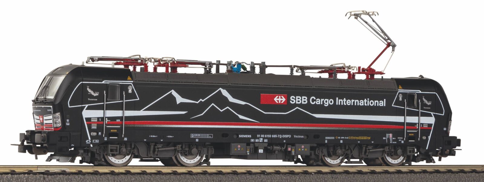 Locomotiva Elettrica BR 193 Lago di Thun SBB Epoca VI Scala H0 DS Modellismo Locomotiva Elettrica BR 193 Lago scala H0