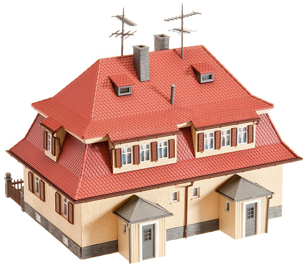Casa bifamiliare Scala H0 DS Modellismo Casa bifamiliare scala H0 Faller