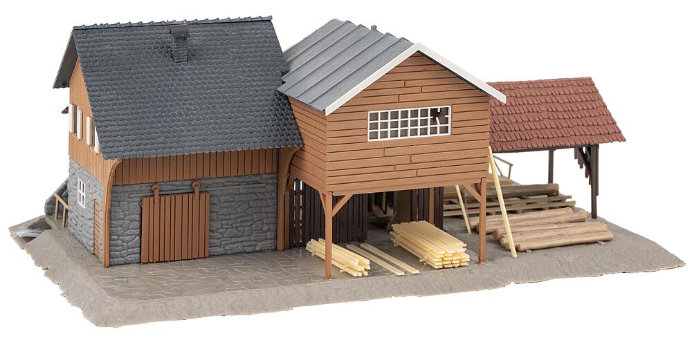 Set promozionale Segheria Scala H0 DS Modellismo Set promozionale Segheria scala H0 Faller