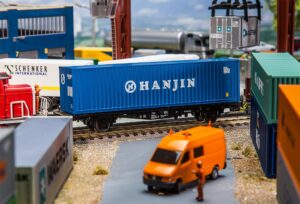 Container Hi-Cube da 40' "HANJIN" scala H0