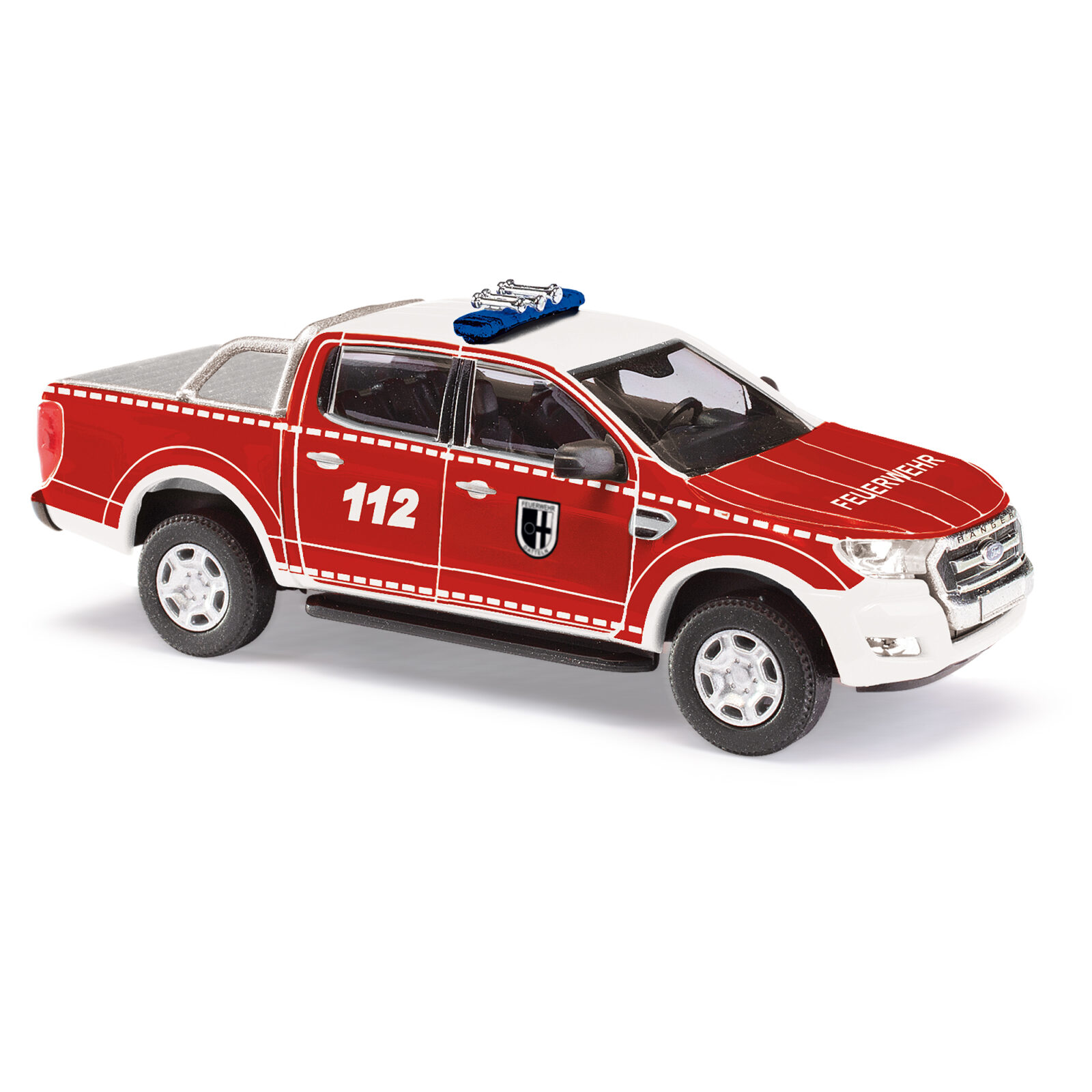 Ford Ranger, veicolo dei vigili del fuoco Datteln Scala H0 DS Modellismo Ford Ranger, veicolo dei vigili scala H0