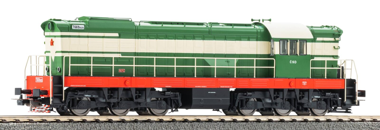 Locomotiva Diesel / Sound T669.0 CSD Epoca IV Scala H0 DS Modellismo Locomotiva Diesel / Sound T669.0 scala H0