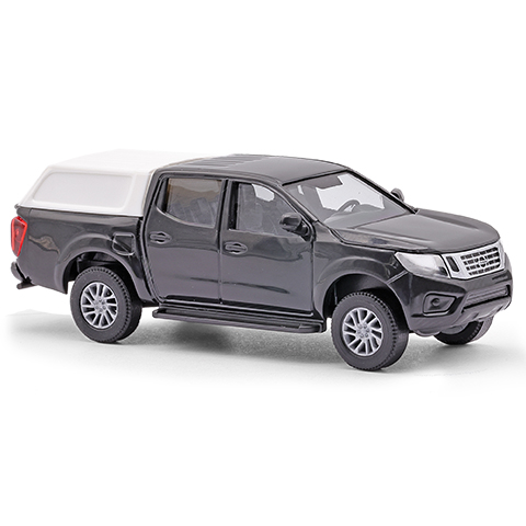 Nissan Navara, 2015 Black&White Scala H0 DS Modellismo Nissan Navara, 2015 Black&White scala H0
