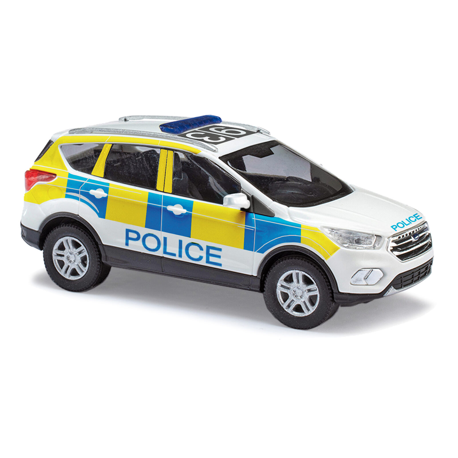 Ford Kuga, polizia Scala H0 DS Modellismo Ford Kuga, polizia scala H0 Busch