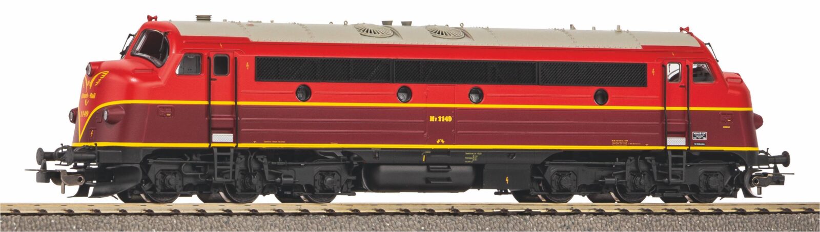Locomotiva Diesel / Sound NoHAB 1149 Altmark-Rail VI Versione C.A., incl. PIKO Sound-Decoder Scala H0 DS Modellismo Locomotiva Diesel / Sound NoHAB scala H0