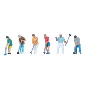 Giocatori di minigolf Scala H0