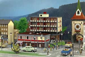 B-928 Edificio Bancario Moderno scala H0