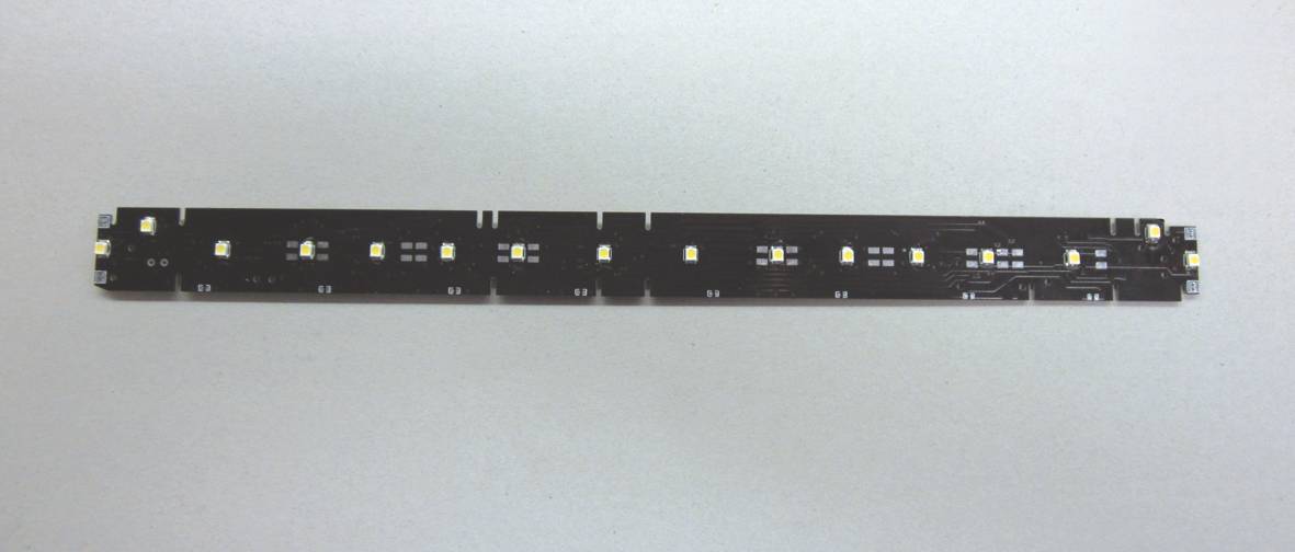 Kit di illuminazione a LED per Eurofima 2a cl. Scala H0 DS Modellismo Kit di illuminazione a LED scala H0
