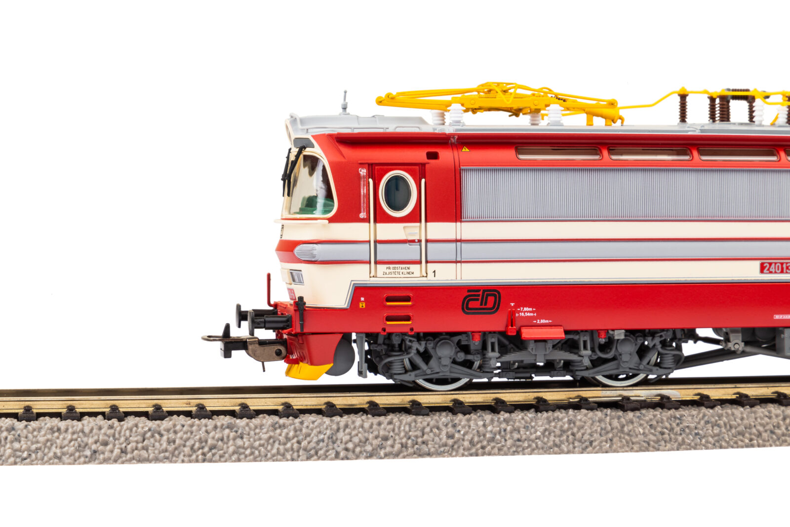 Locomotiva Elettrica Laminátka Reihe 240 ČD Epoca V Scala H0 DS Modellismo Locomotiva Elettrica Laminátka scala H0