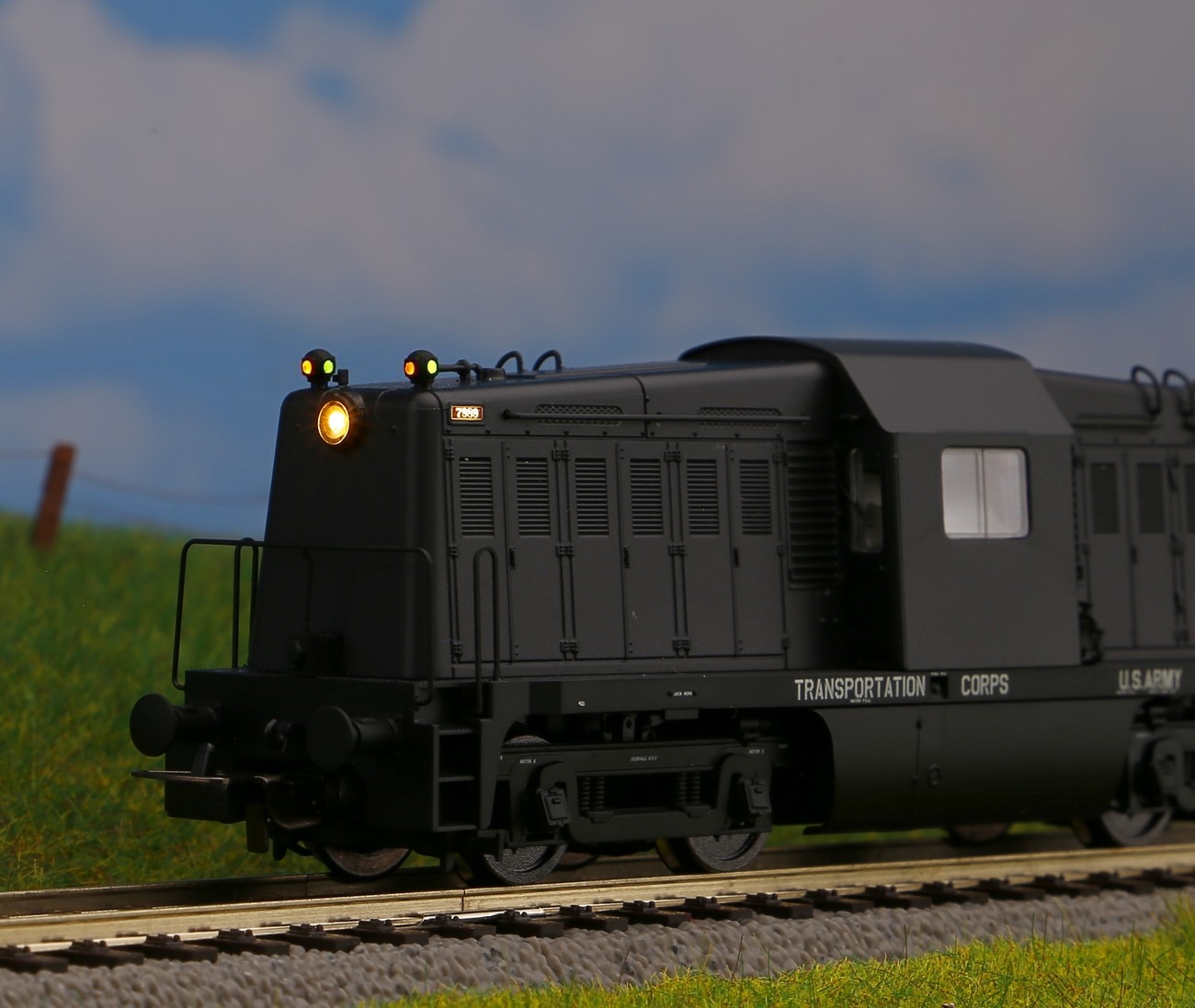Locomotiva Diesel/Sound BR 65-DE-19-A USATC Epoca II incluso PSD XP 5.1 PluX22 S Scala H0 DS Modellismo Locomotiva Diesel/Sound BR scala H0