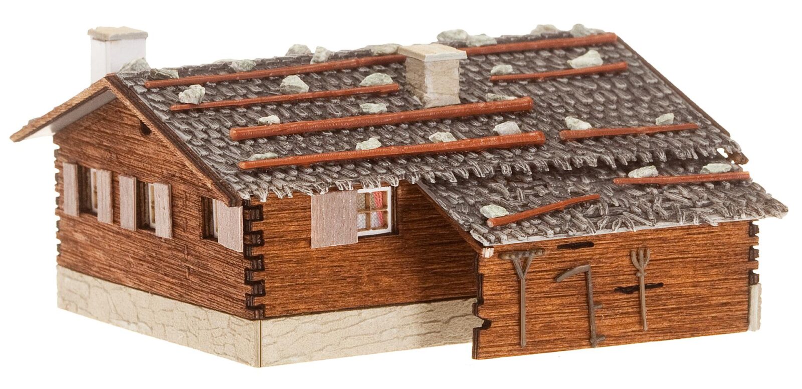 Chalet Alpino Scala N DS Modellismo Chalet Alpino scala N Faller