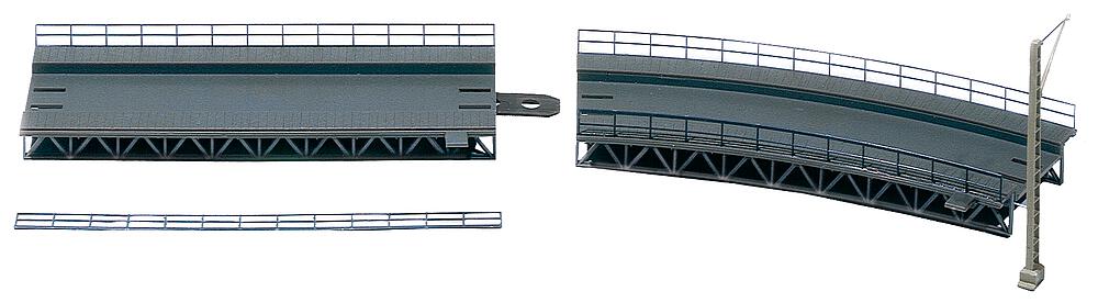 Set ponte di salita e discesa Scala H0 DS Modellismo Set ponte di salita e discesa scala H0