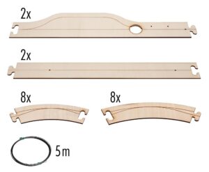 Set base Laser-Street strada scala H0 Faller