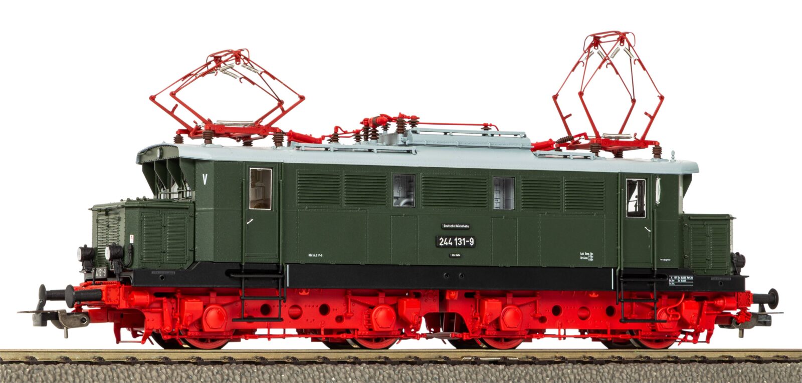 Locomotiva Elettrica / Sound BR 244 DR Epoca IV - Versione in Corrente Alternata Scala H0 DS Modellismo Locomotiva Elettrica / Sound BR 244 scala H0