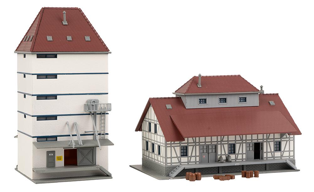 Magazzino COOP Scala N DS Modellismo Magazzino COOP scala N Faller