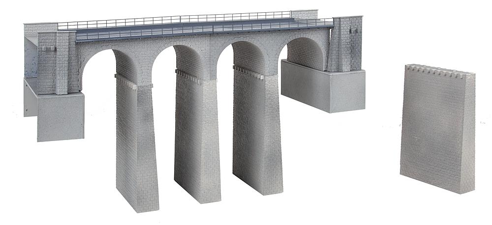 Set di viadotti a 2 binari Scala H0 DS Modellismo Set di viadotti a 2 binari scala H0 Faller