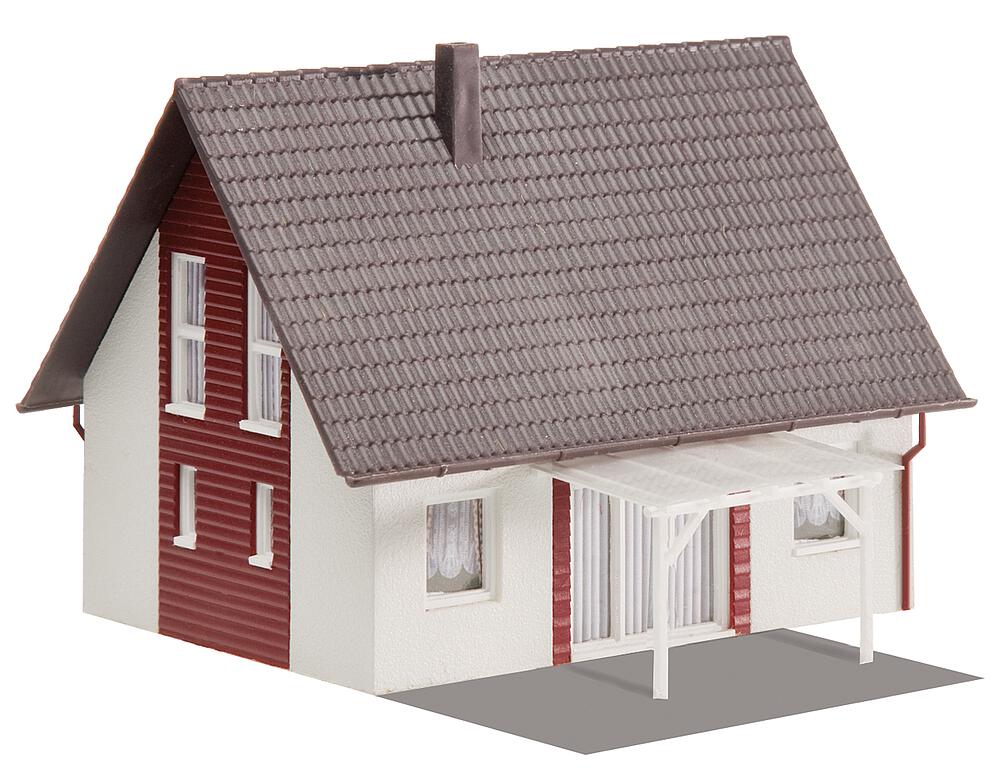 Casa indipendente - Rosso vino Scala H0 DS Modellismo Casa indipendente Rosso vino scala H0 Faller