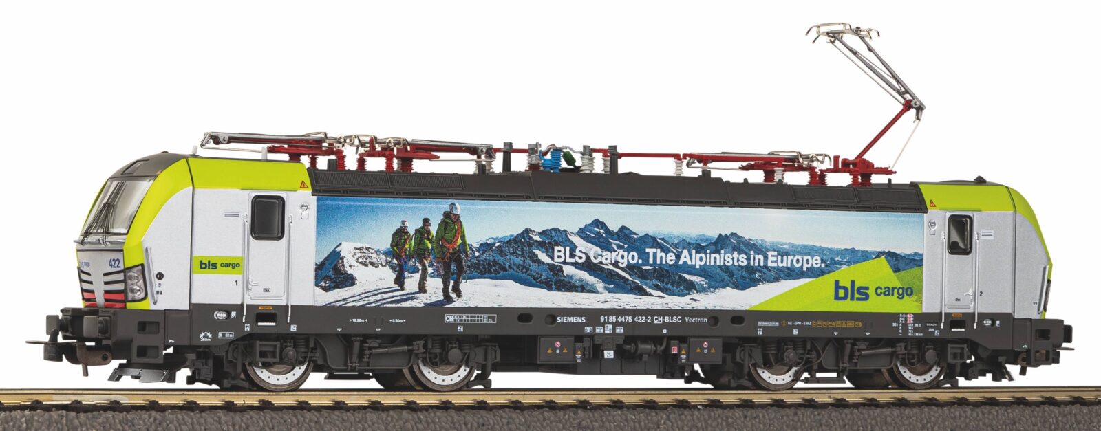 Locomotiva Elettrica Vectron New Alpinisti BLS Epoca VI Scala H0 DS Modellismo Locomotiva Elettrica Vectron scala H0