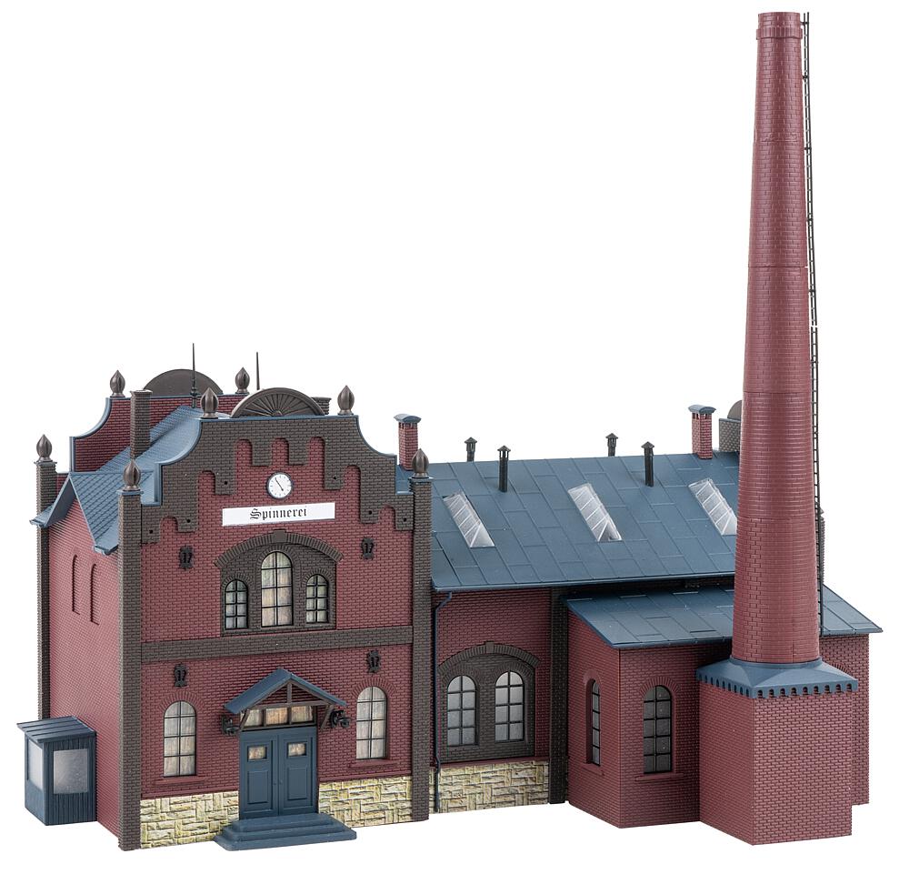Fabbrica con camino Scala H0 DS Modellismo Fabbrica camino scala H0 Faller