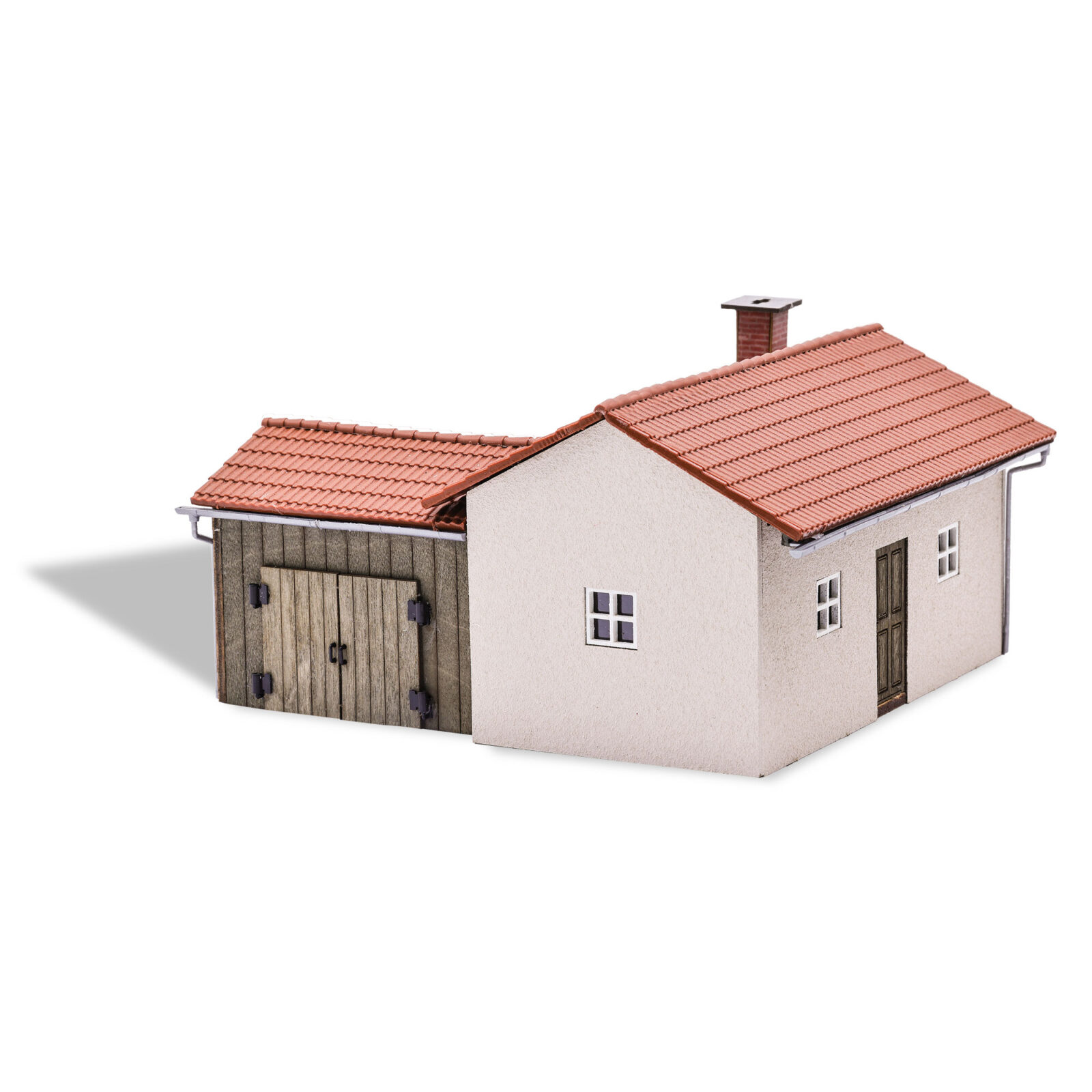 Officina con Capannone DS Modellismo Officina Capannone scala 1:43 Busch