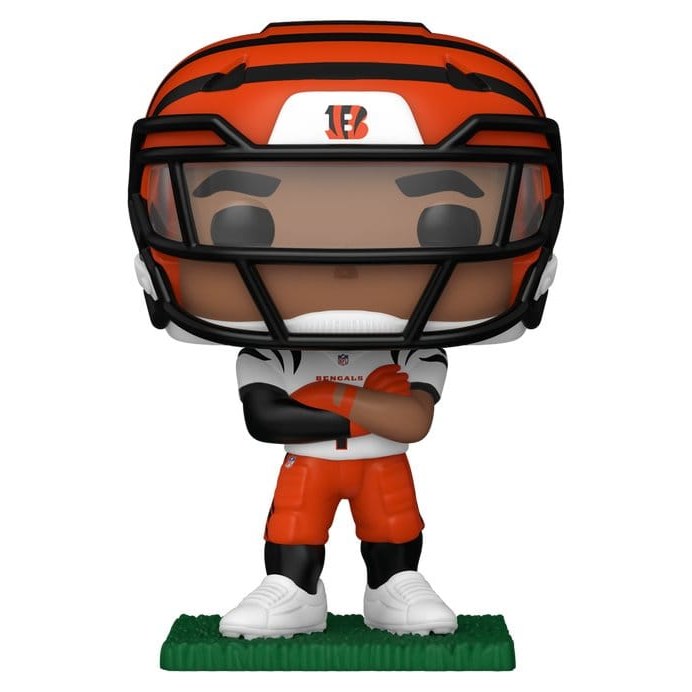 NFL POP! Vinyl Figure : Bengals- Ja'Marr Chase (clear visor) 9 cm DS Modellismo NFL POP! Vinyl Figure : Bengals- Ja'Marr Chase (clear visor) 9 cm