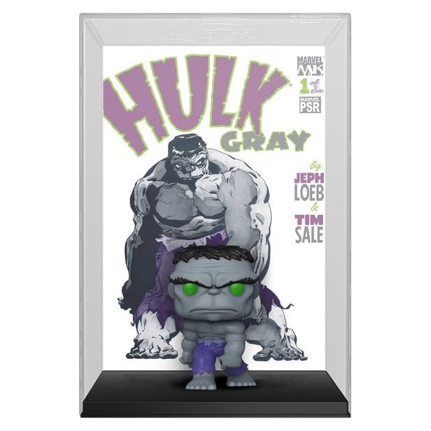 Marvel POP! Comic Covers Vinyl Figure Gray Hulk 9 cm DS Modellismo Marvel POP! Comic Covers Vinyl Figure Gray Hulk 9 cm