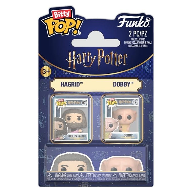 Harry Potter Bitty POP! Vinyl Figure 2-Pack Hagrid & Dobby 2 cm DS Modellismo Harry Potter Bitty POP! Vinyl Figure 2-Pack Hagrid & Dobby 2 cm
