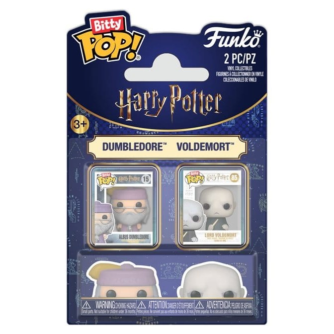 Harry Potter Bitty POP! Vinyl Figure 2-Pack Dumbledore/Voldemort 2 cm DS Modellismo Harry Potter Bitty POP! Vinyl Figure 2-Pack Dumbledore/Voldemort 2 cm