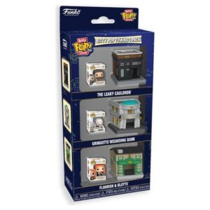 Harry Potter Bitty POP! Towns Vinyl Figure 3-Pack Diagon Alley