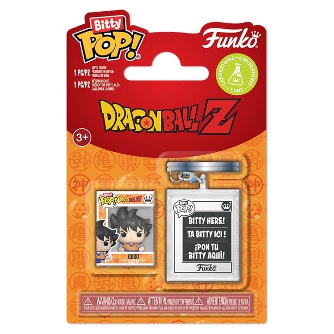 Dragon Ball Z Bitty POP! & Accessory Vinyl Figure 2-Pack Goku w/KCHN 2 cm DS Modellismo Dragon Ball Z Bitty POP! & Accessory Vinyl Figure 2-Pack Goku w/KCHN 2 cm