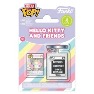 Sanrio Bitty POP! & Accessory Vinyl Figure 2-Pack Hello Kitty w/KCHN 2 cm