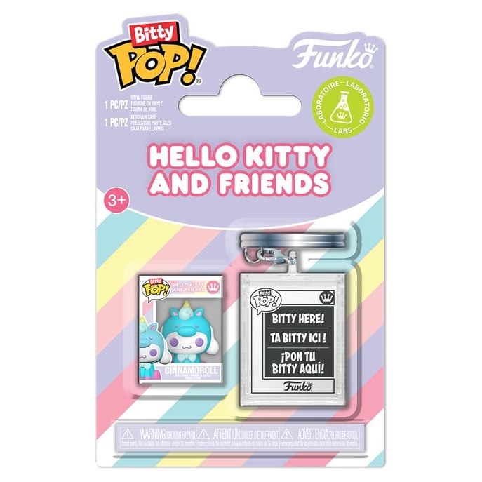 Sanrio Bitty POP! & Accessory Vinyl Figure 2-Pack Cinnamoroll w/KCHN 2 cm DS Modellismo Sanrio Bitty POP! & Accessory Vinyl Figure 2-Pack Cinnamoroll w/KCHN 2 cm
