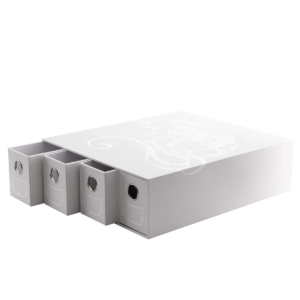 DS Card Storage Fortress Horizontal 4 White